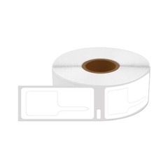 1Roll Rat Tail Jewelry Pricetag of 400 Labels for Dymo 30373 LabelWriter 450 Duo