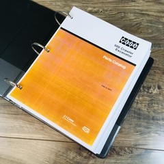 Case 688 Excavator Service Manual Parts Catalog Repair Shop Set Workshop Book