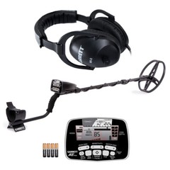 Garrett AT Pro Underwater Metal Detector, MS-2 Headphones, Pro Pointer AT Z-Lynk