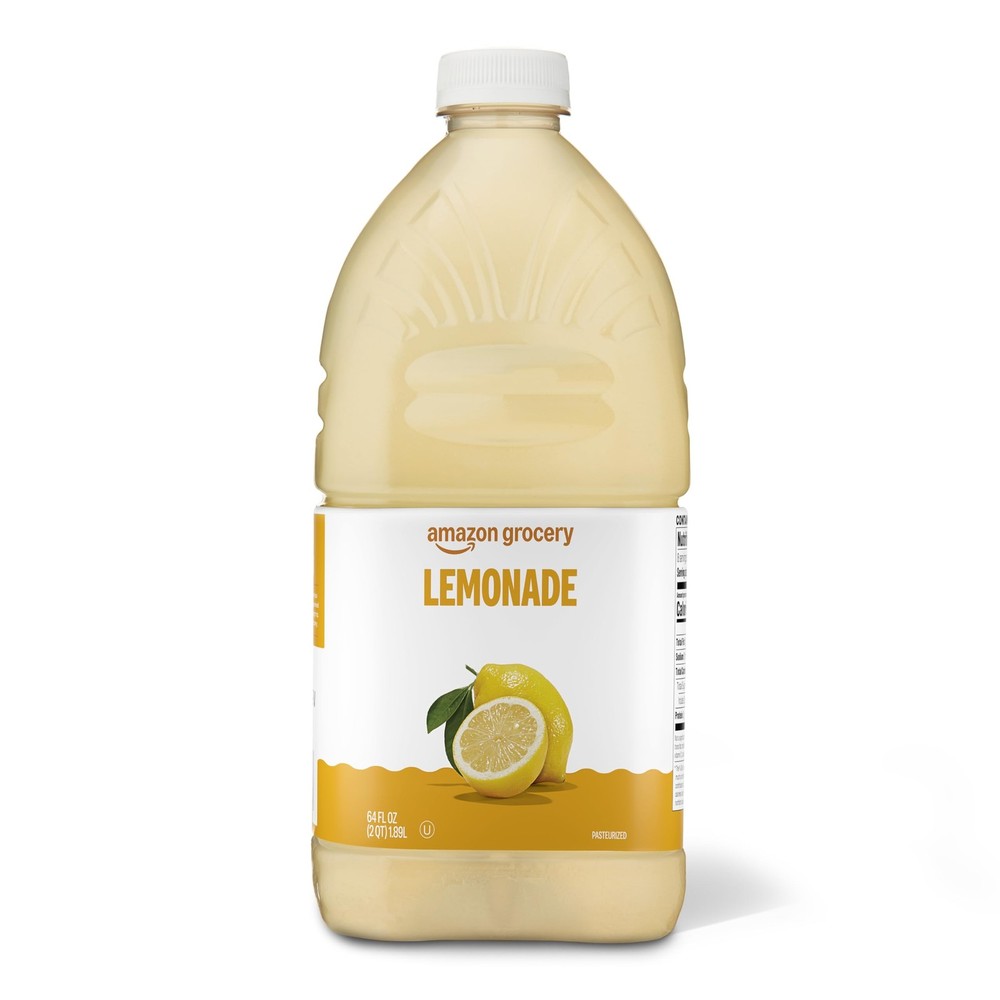 Amazon 64 Fl Oz (Pack of 1), Whitish-yellow Color Typical Lemonade
