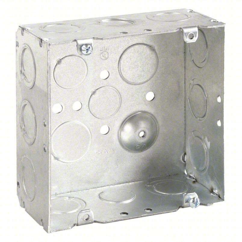 Hubbell-Raco 258 Square Electrical Box,4-11/16 In. Buy 1 – 8 or 25 FREE SHIPPING