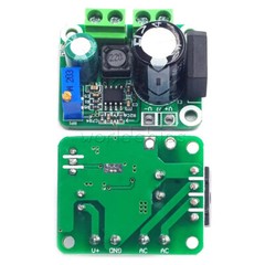 AC/DC-DC 5-20V to 5-32V Step-Down Buck Power Supply Module With Rectifier Filter