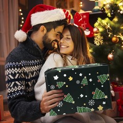 Christmas Poly Mailer 10×13 Inch 100 Pcs, Waterproof Shipping Bags for Clothi…