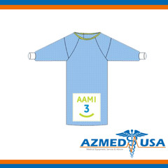 Welmed Protect5 Surgical Gown | 1231-135XXL | XXL | Blue | AAMI Level 3