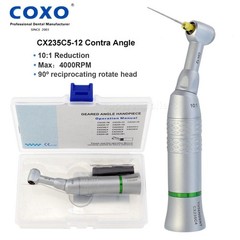 COXO Dental 10:1 Reduction Endo Contra Angle Handpiece 90° Reciprocate C5-12