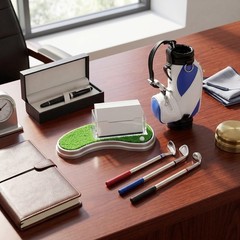 VGEBY Mini Pens Holder Gift, Desktop Bag Pen Business as picture shown