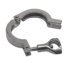 1.5″ Sanitary Tri Clamp, Stainless Steel 304, Single Pin Heavy Duty