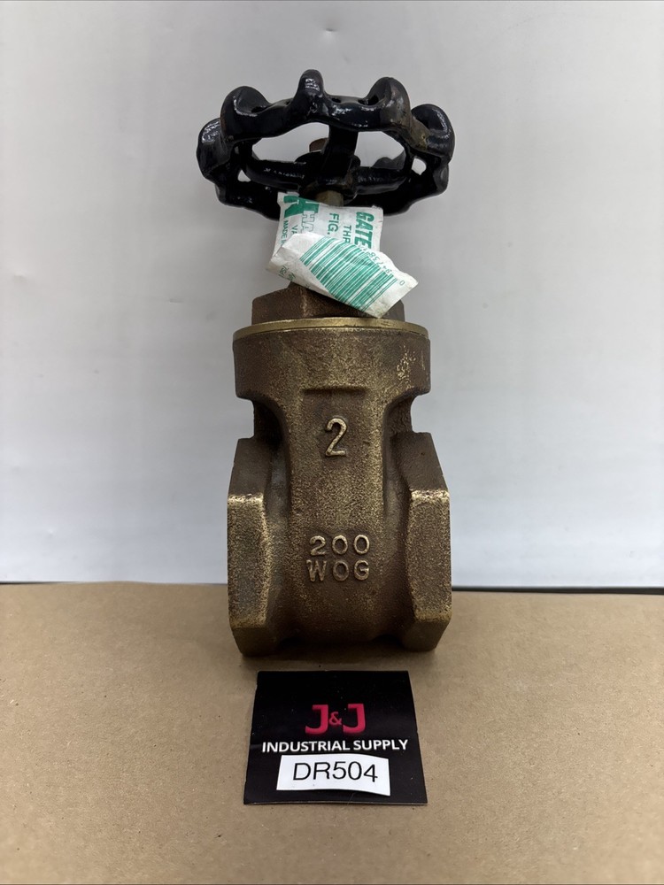 New No Box Hammond 667 2″ Threaded Gate Valve,fast Shipping,warranty.
