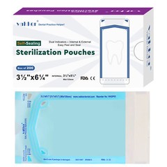 Dental Self Seal Sterilization Pouches Autoclave Sterilizer Bag,Tattoo Nail FDA