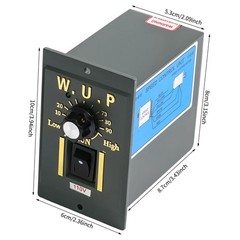 Variable Speed High Torque Gear Motor AC Electric Motor Controller 1:50 27 RPM