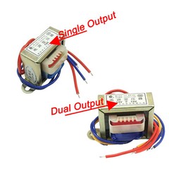 1W-100W Power Transformer 220/ To 6V 9V 12V 15V 18V – 110V Output AC Single/Dual