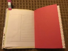 Handmade Naked Junk Journal 6” x 4.5” Mushroom Print Card Stock Cover
