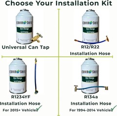 ENVIRO-SAFE UV Dye Charge – Leak Detector for R1234YF, R134a, R12, R22, R600a