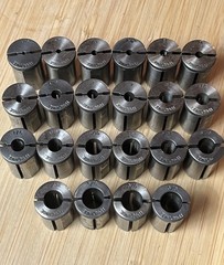 Hardinge HDB-5 drill bushings – 5/8″ OD, many sizes (loc:A2)