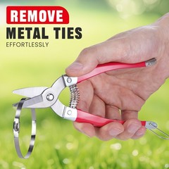 150 PCS Metal Zip Ties & Stainless Steel Cable Tie Gun Heavy Duty Tool Set⭕️