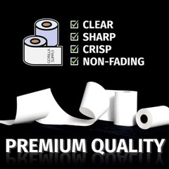 2-1/4″ x 70′ THERMAL PAPER ( 100 ROLLS ) POS For Clover Flex, First Data FD400