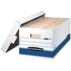 Bankers Box 00701 Store/File MediumDuty Storage Boxes with Lift-Off Lid, 12-pack