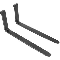 48″ 4000LB Skid Steer Pallet Fork Attachment Blades W/Receiver Hitch Frame Heavy