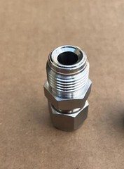 Swagelok 1/2″ Stainless Steel Fitting Unknown Threads Part Number New