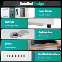 45L 1000W Lab Digital Air Convection Drying Oven Reheating Oven Blast Dry Oven