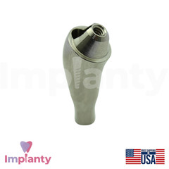 10x Megagen BlueDiamond Compatible Ø4.8mm Angled Multi Unit Prosthetic 30° NC