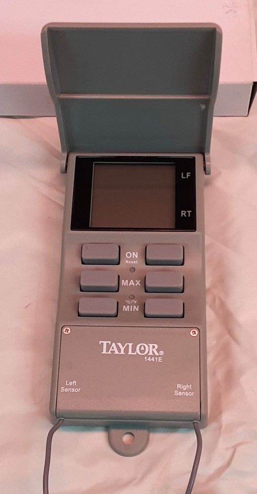 Taylor 1441E Digital Waterproof Max/Min Thermometer -20 to 120 Degrees F. – NIB