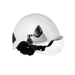 Uimoso Safety Helmet Hard Hat with Visor Adjustable 6-Point Suspension System