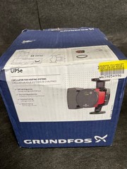 GRUNDFOS UPSe 15-58 FR High Efficiency ECM Wet Rotor Cast Iron Circulator Pump