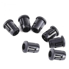 Black Plastic Lamp LED Diode Black Clip Bezel Mount 3mm 5mm 10mm