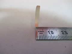 OPTICAL FLAT ZERODUR MINI LENS OPTICS AS PICTURED &3K-FT-42