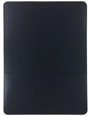 Clipboard Faux Leather Single Black