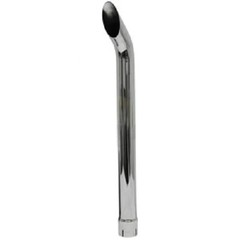 Chrome Curved Exhaust Stack Pipe 42″ Tall – 2-1/2″ ID