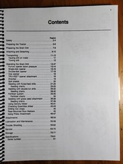 John Deere 8000 8100 8200 8250 8300 8350 Grain Drill S/N 52968-61876 Oper Manual