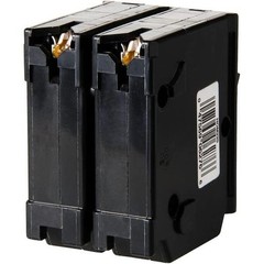 Circuit Breaker Square D 50 Amp 2 Pole Homeline Standard Trip Residential Black
