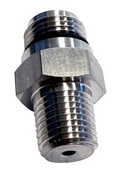 C10 x 1/4″ Male NPT Stainless Steel Adapter Fitting