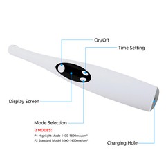 Dental Cordless LED Curing Light 3 Second iLED Cure Lamp Woodpeckr DTE Style LV