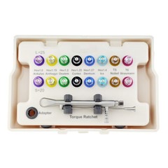Dental Torque Wrench Ratchet Screwdriver Hand Driver Universal Prosthetic Kit