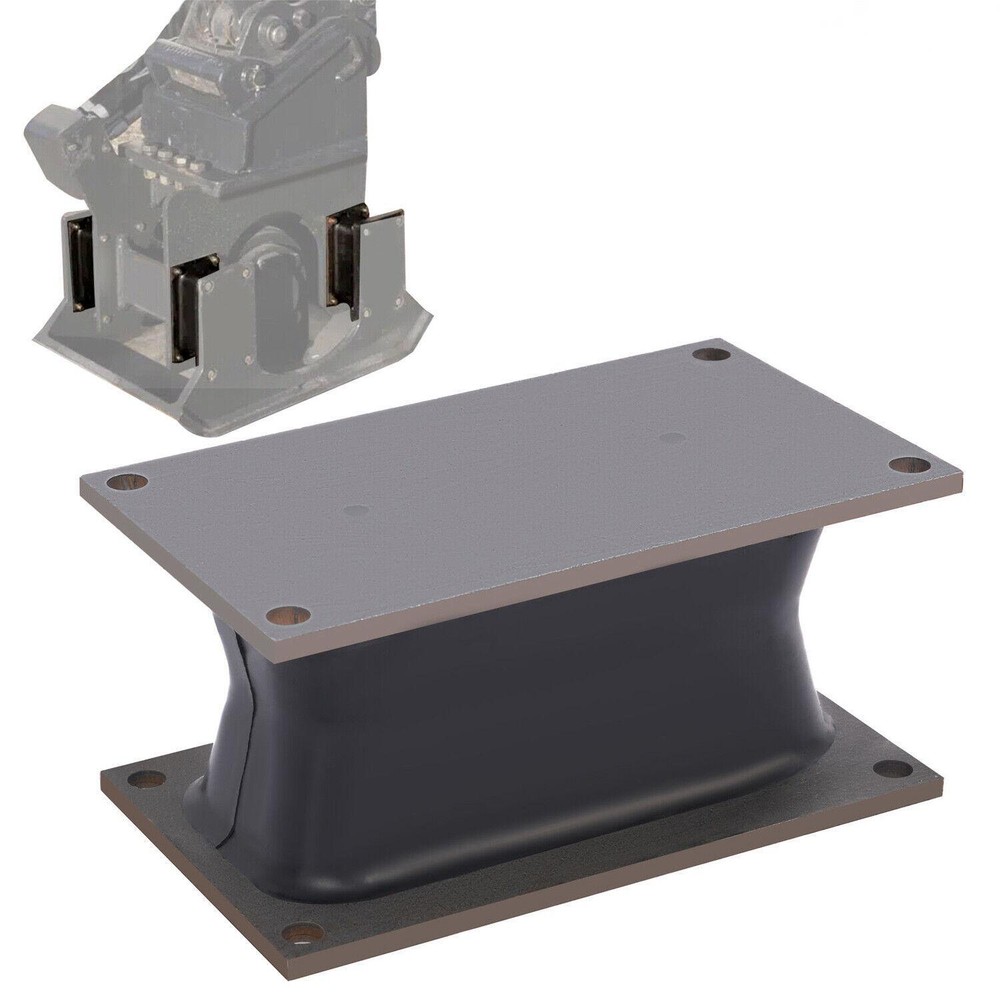 Vibratory Compactor Rubber Shock Mount For Stanley & Bobcat Hydraulic HS3000