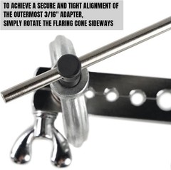 Professional Grade Double & Single Flaring Tool Set – Lifetime Support Included