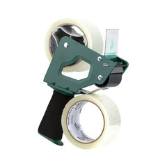 Duck General Purpose Packing Tape Gun with Foam Handle, Clear, 1.88 in x 55 yd,