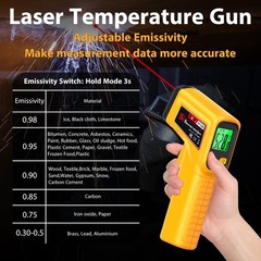 Infrared Thermometer Gun Non-Contact Laser Temperature Gun,-58°F~986°F(-50°C~…