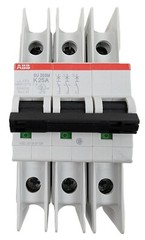 ABB SU203M-K25 Circuit Breaker 25A 240/480Vac 3Pole Din Rail 2CDS273337R0517 NEW