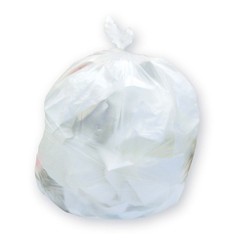 RJ Schinner Co Heritage Super Tuf Trash Bag, White, 33-gallon Capacity (150/CS)