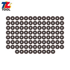 100 PCS 4-1/2″×7/8″ 40 Grit Premium Zirconia Flap Disc Sanding Grinding