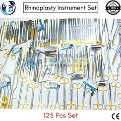 Rhinoplasty Instrument Set of 125 Pcs – Nose Surgery, Plastic Surgery Instrument