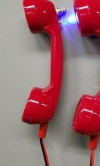 Loop Check Phones Electrician Continuity Test Phone Set TE002-Red