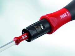 Wiha TorqueVario-S Torque Screwdriver, 10–50 Inch-Pounds, 5,000 Accuracy Cycles