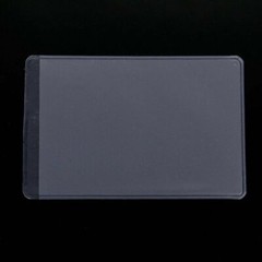 10pcs Soft Plastic Clear Credit Card Sleeves Protectors Dustproof Waterproof