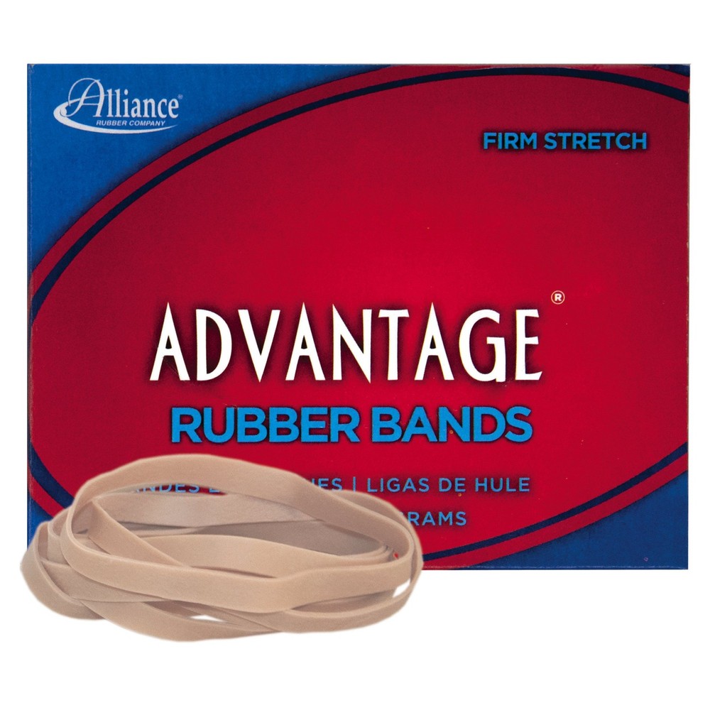 Rubber 26649 Advantage Rubber Bands Size #64, 1/4 lb Box Contains Approx. 80 …