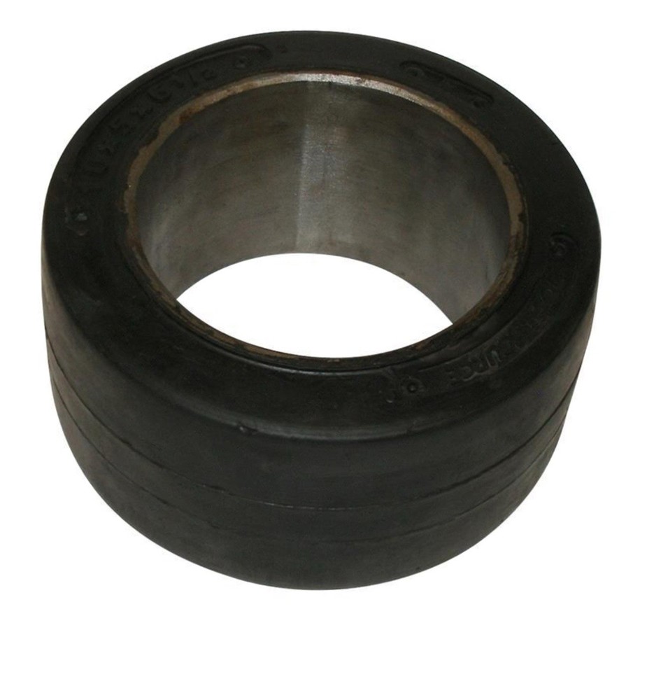 FORKLIFT TIRE – 10X5X6.5 SMOOTH PRESS ON BLACK